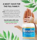 Beeseline Original - Natural & Hypoallergenic Petroleum Jelly Alternative